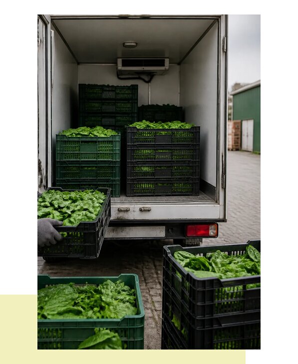 Перевозка шпината в Саяногорск с сохранением свежести продукции